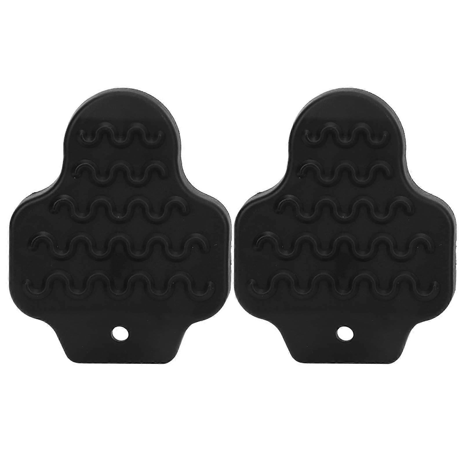 Pair of Bike Pedals Cleats Protector Protective Cover Bicycle Parts Compatible for Look KEO