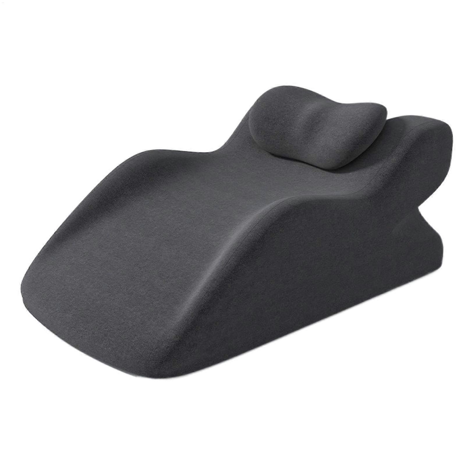 Bed Wedge Pillow for Reading and Sleeping, Ergonomic Support Cushion, Ankle Elevation, 23.62x14.17x9.45 Inches
