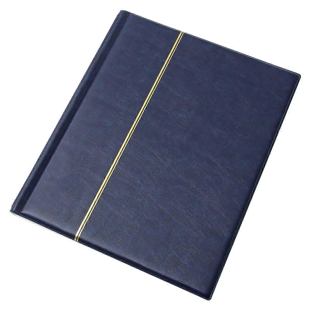 Coins Collection Album Coin Holder for Home Use in Blue Color