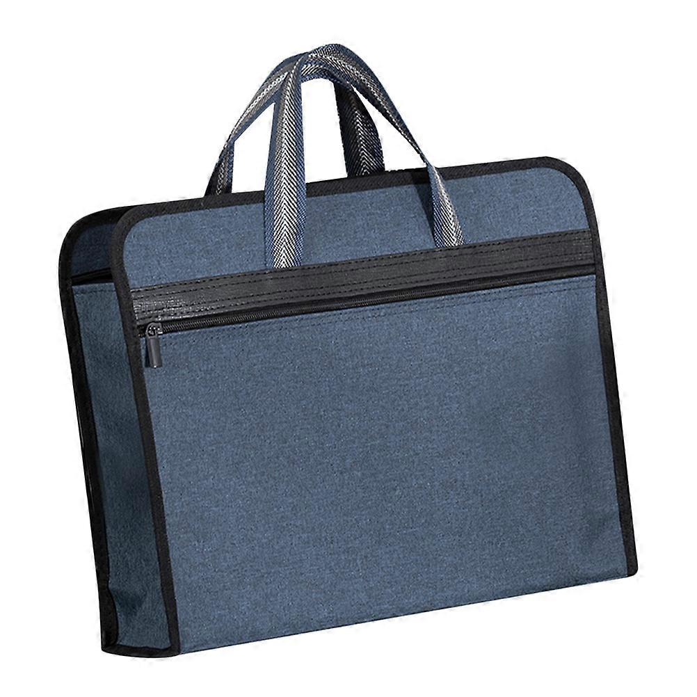 Portable File Organizer Document Bag For Business Meetings 39.50X31.00X9.50CM Easy Transport 1Pcs