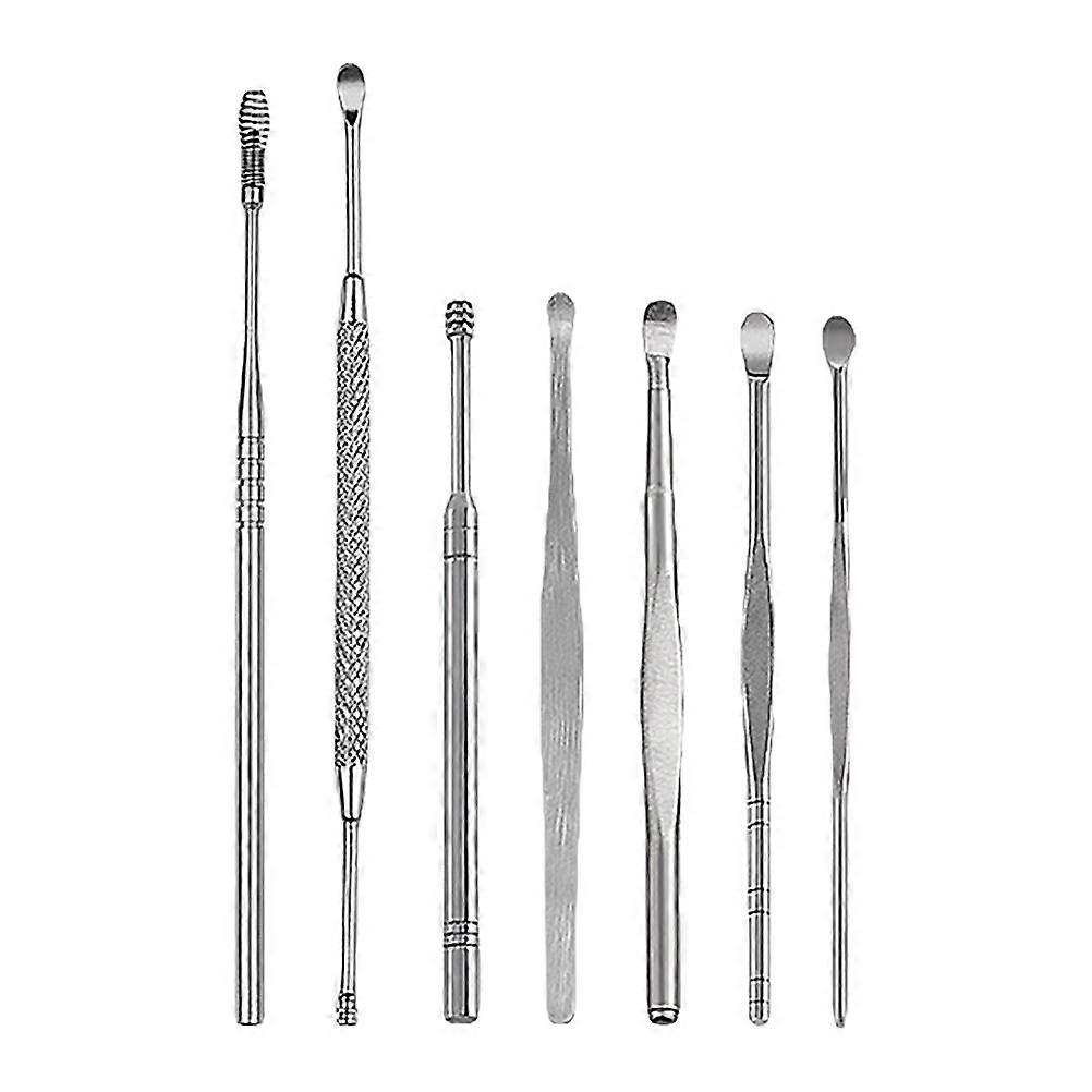 Practical Ear Clean Tool Durable Stainless Steel For Home Use 1 Set