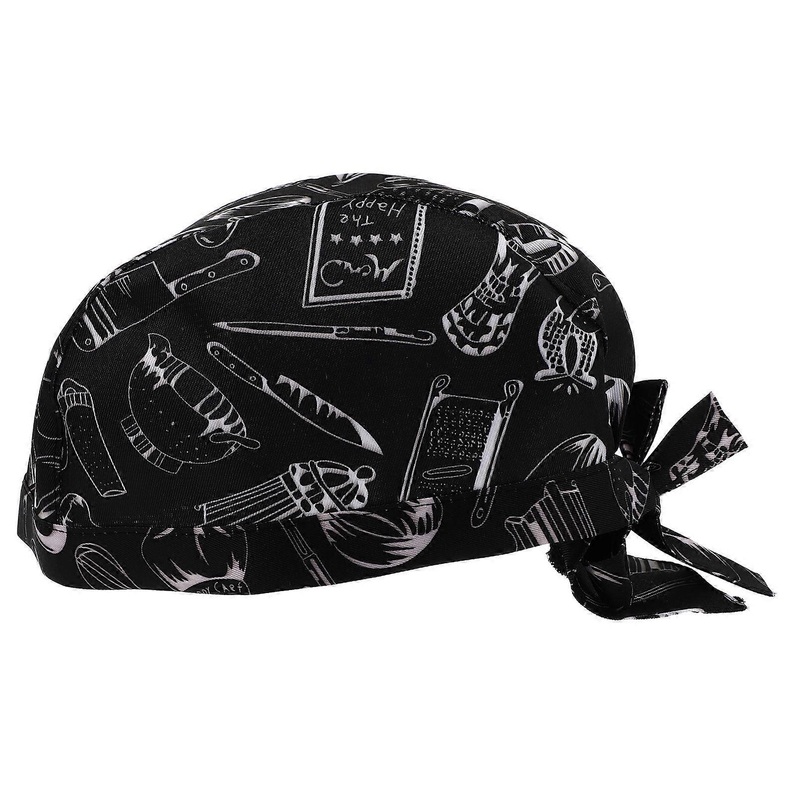 Chef Hats Cotton for Cooking 3Pcs Kitchen Catering Chef Working Caps