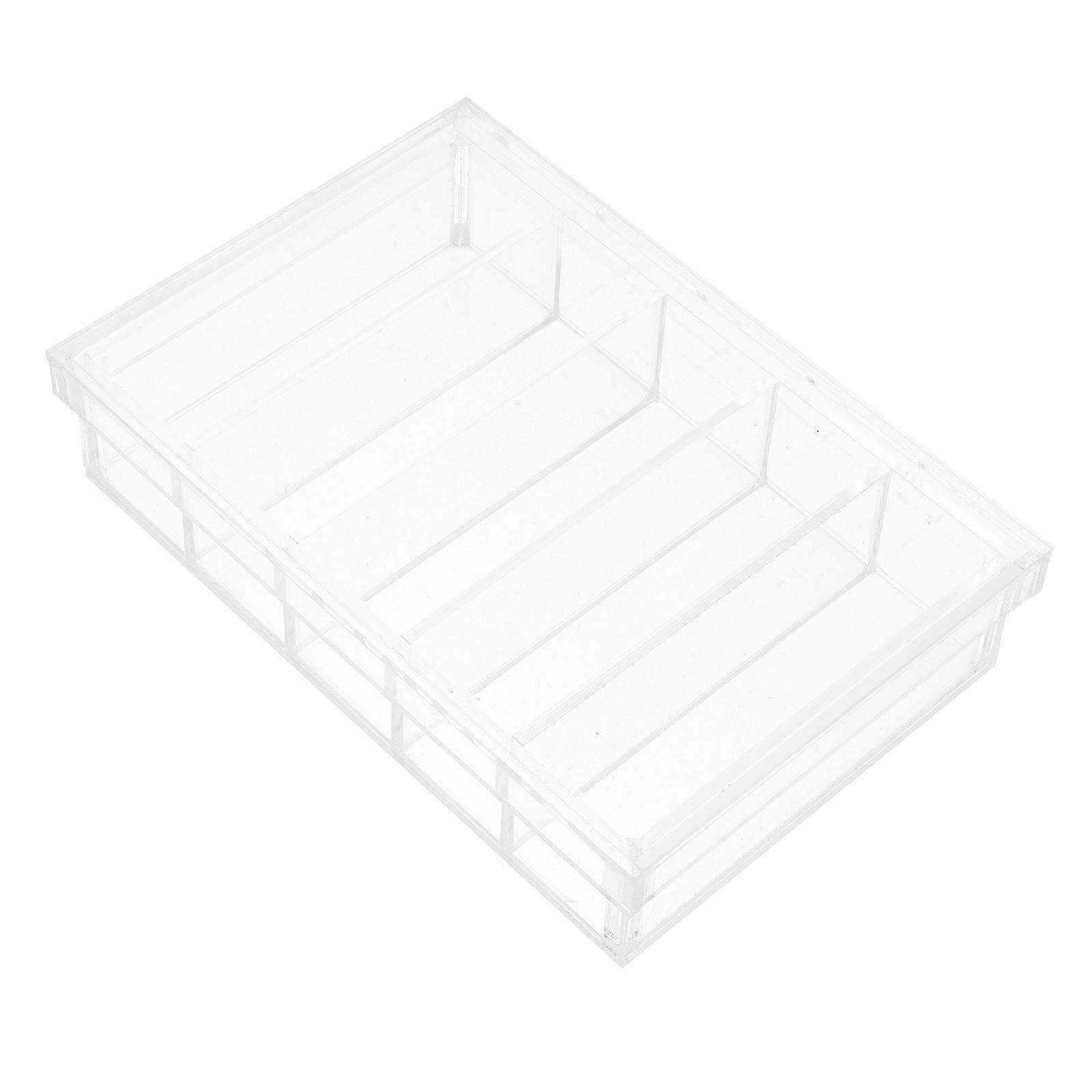 Acrylic Fish Incubation Box for Hatching 5Pcs Laboratory Specimen Container