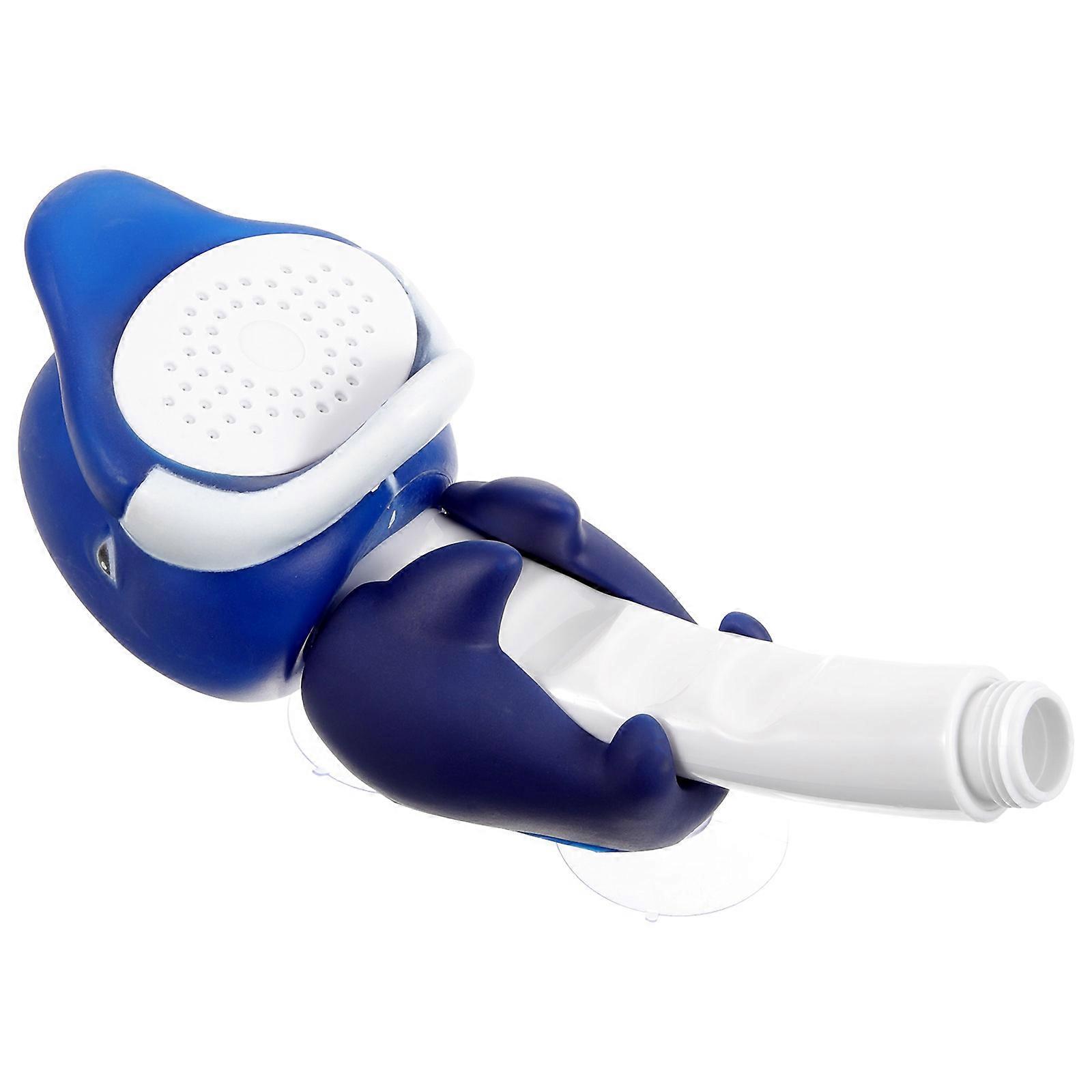 Children's Handheld Shower Head 2Pcs Whale-Shaped Cartoon Design Ideal For Bathtime Enjoyment And Fun