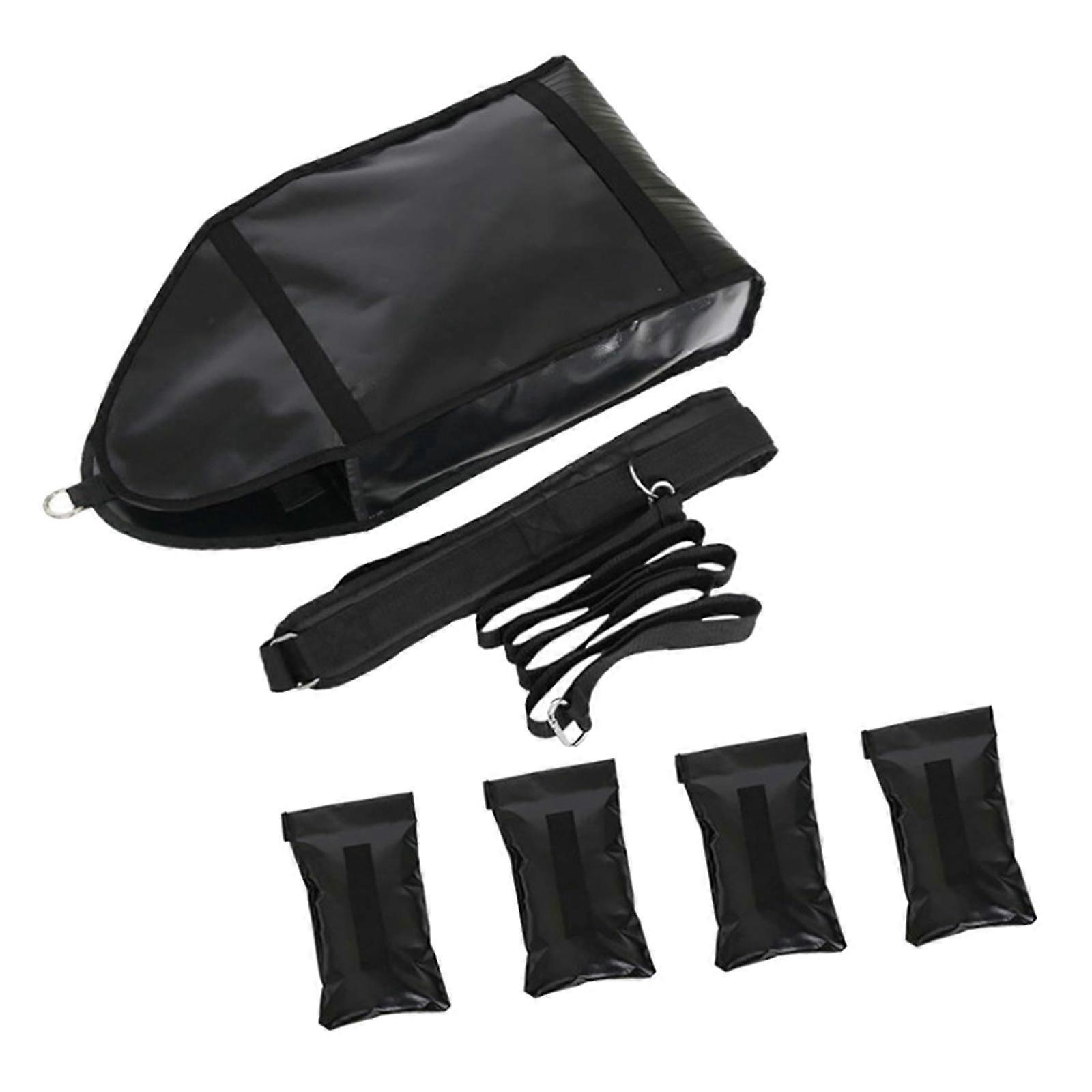 Adjustable Weight Sled Trainer Sandbag Sled Trainer for Speed Training