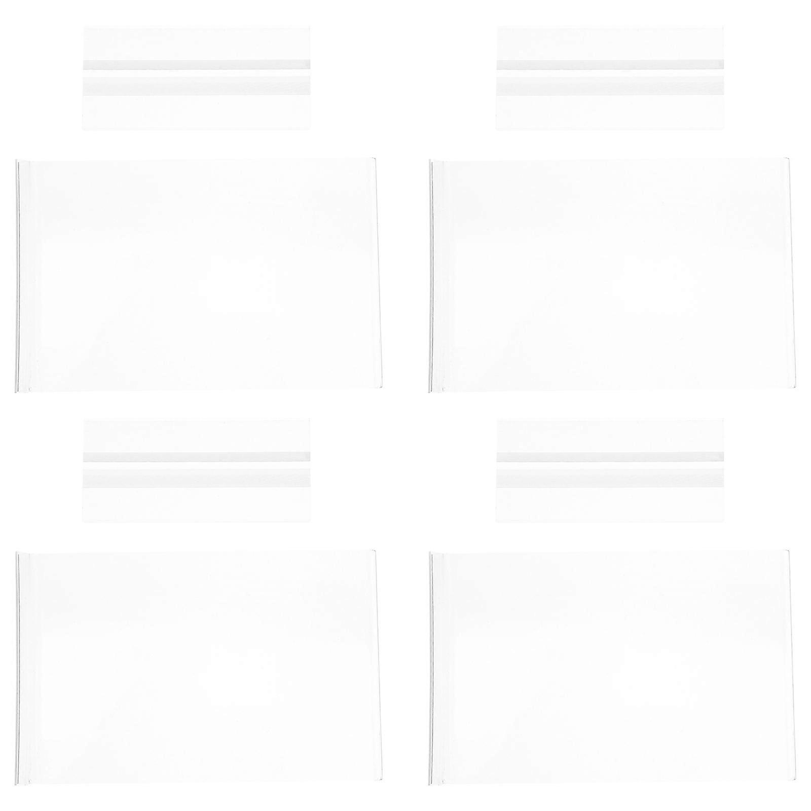 Acrylic Menu Holder Tabletop Sign Holder for Posters 8Pcs