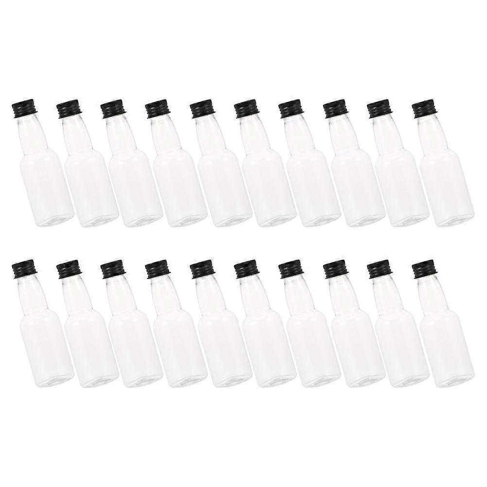 Plastic Mini Bottles Small Juice Bottles Home Use 11x3.6x3.6cm Multi-functional Usage 20Set