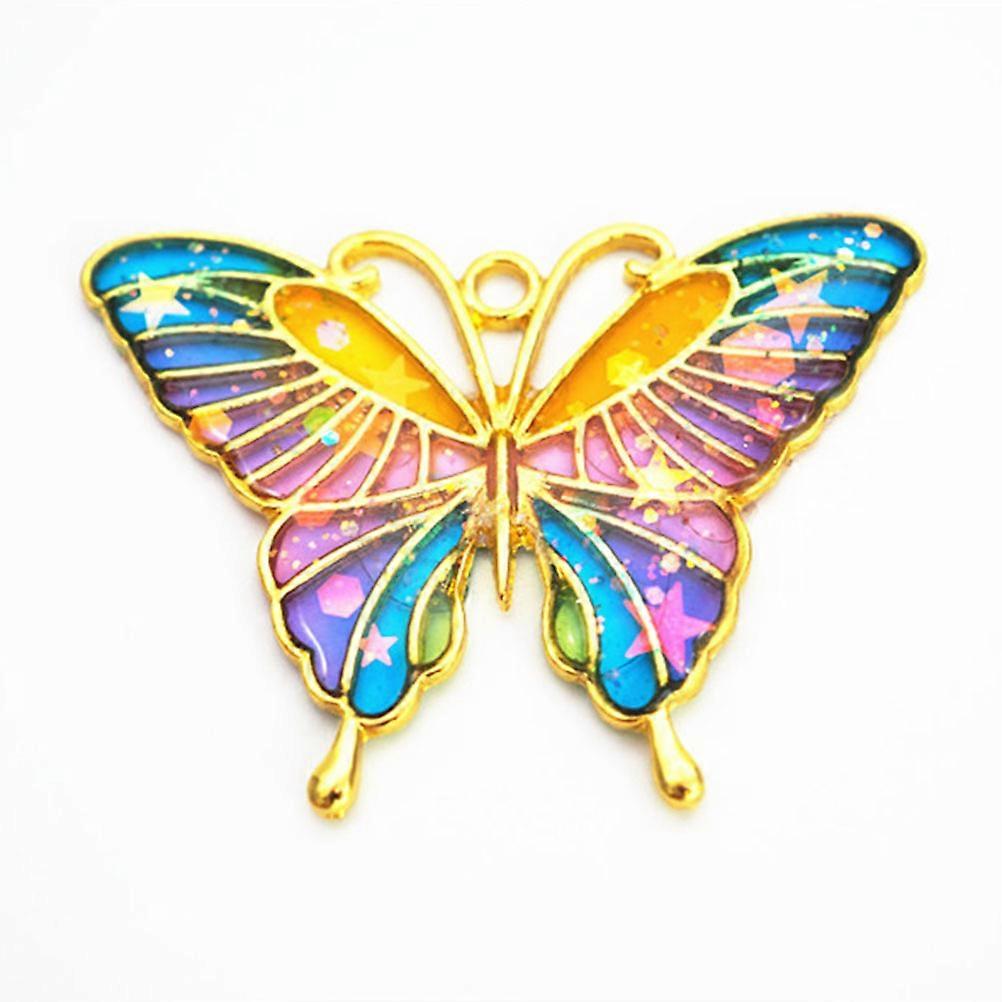 Epoxy Frame Kit With Butterfly Shape For DIY Jewelry Creation 6Pcs Perfect For Home Studios