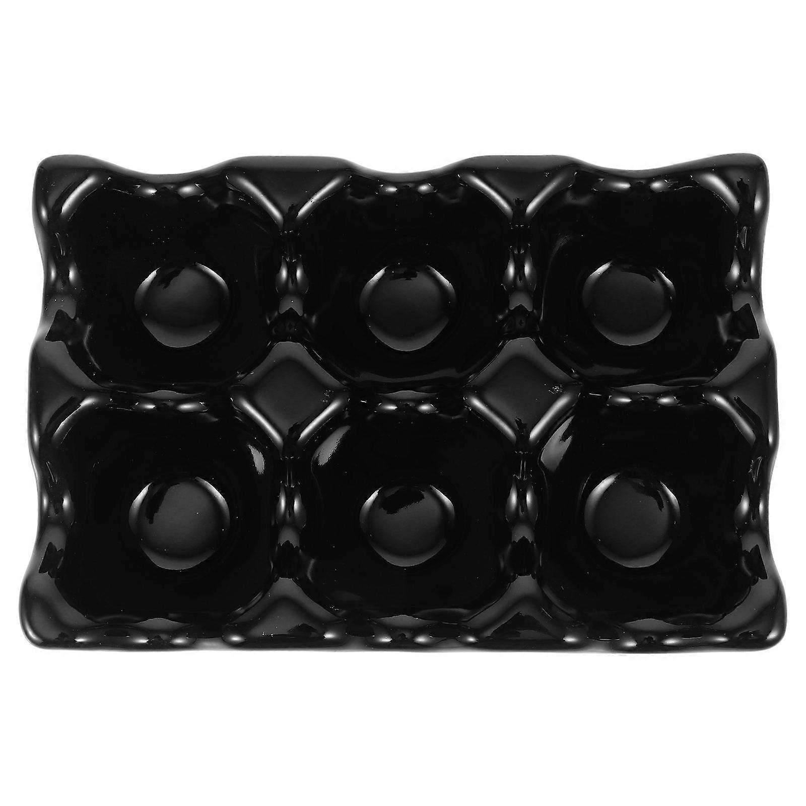 Multipurpose Egg Rack Convenient Serving Tray for Egg Storage 2Pcs