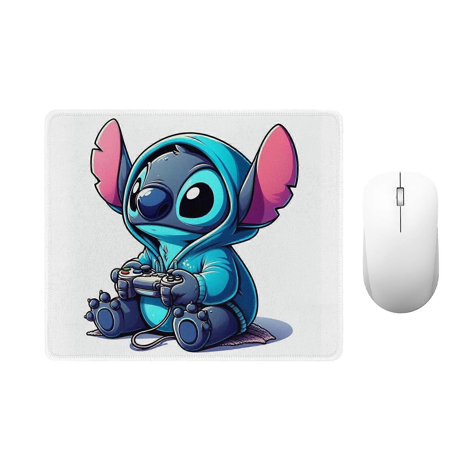 Stitch Desk Mat Large Mouse Mat 8.3 x 9.8 in Baby Yoda Desk Protector ...