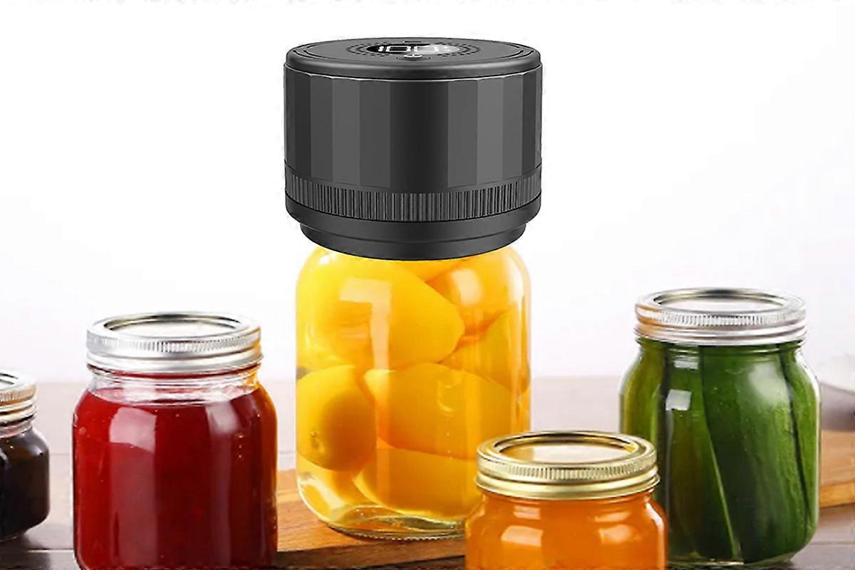 Electric Mason Jar Vacuum Sealer Kit for Food Storage and Preservation