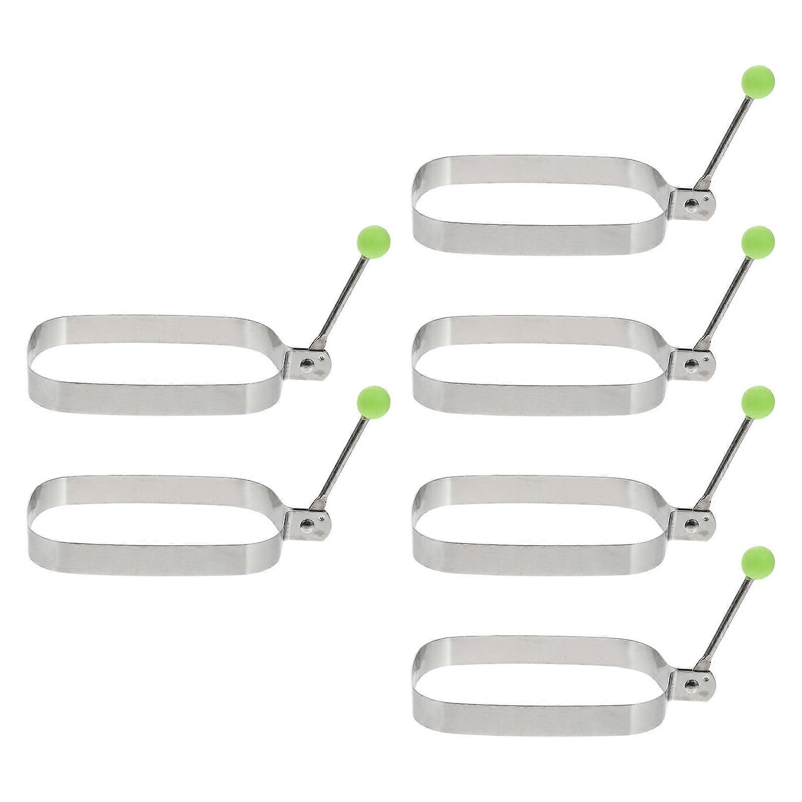 Stainless Steel Egg Frying Molds for Frying 12Pcs Square Shape Set