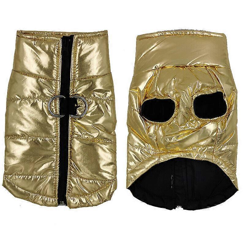 Cappotto invernale impermeabile per cani, caldo e resistente, con anello a D, NUOVO