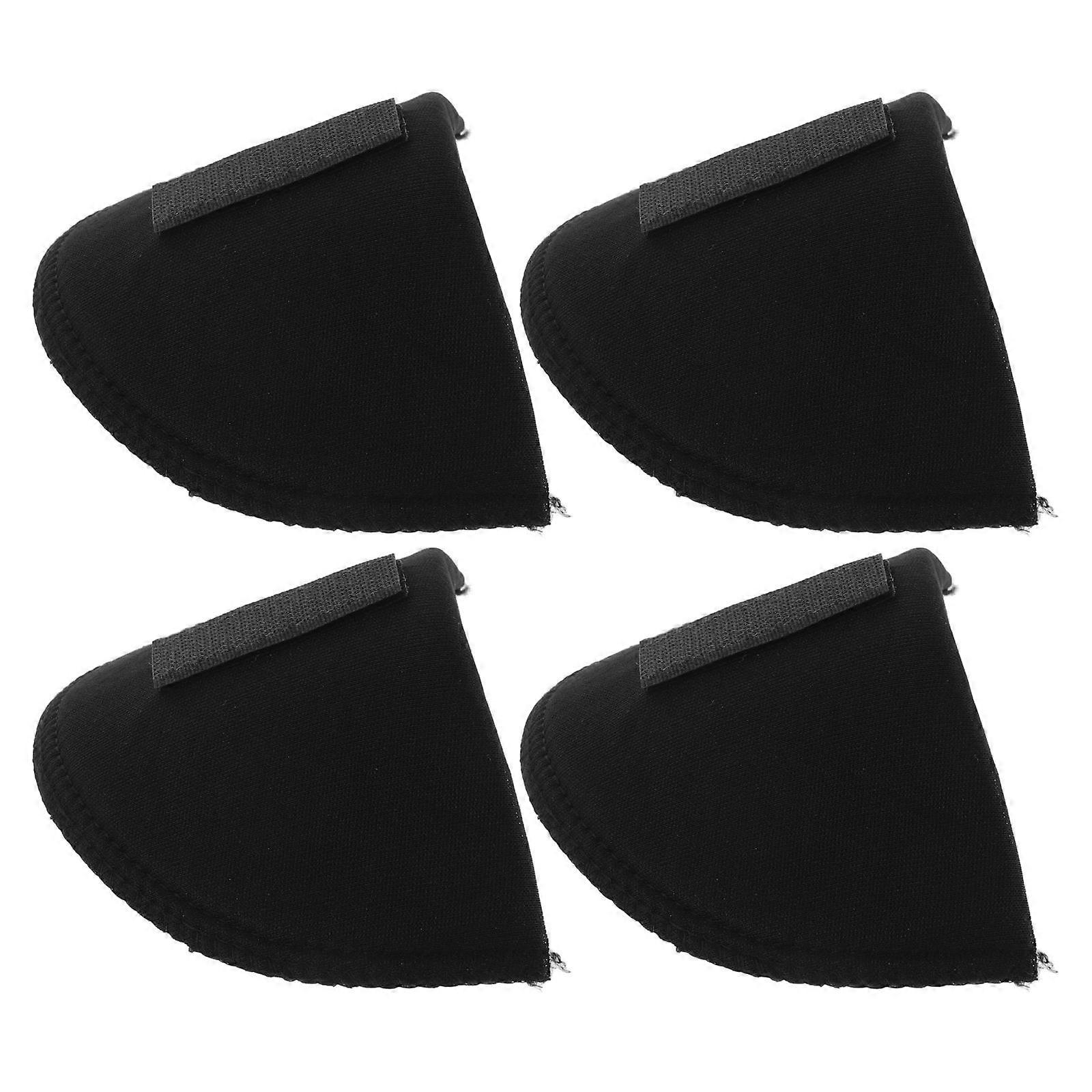 Reusable Shoulder Pads Ladies Sponge Shoulder Pads for Clothes 4Pcs Set