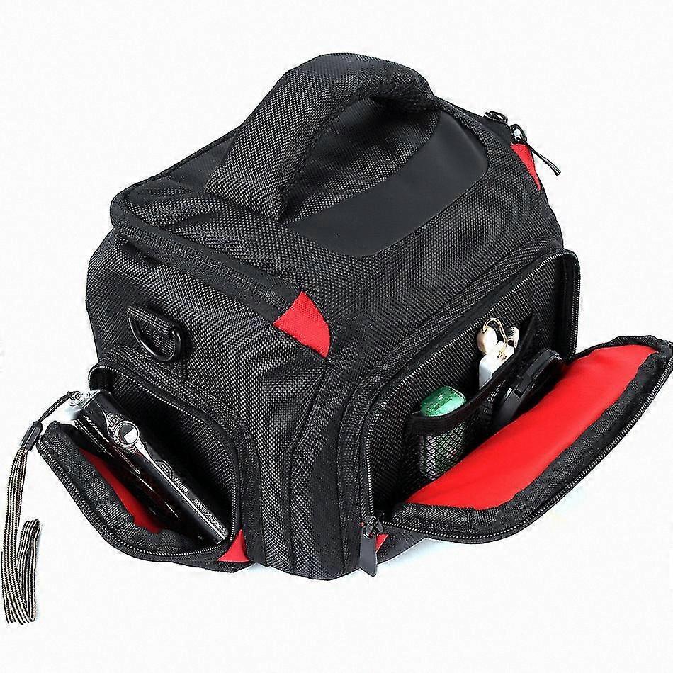 Durable Shockproof Camera Bag for DSLR Cameras, One-Shoulder Design with Adjustable Strap for Secure Transport and Storage
