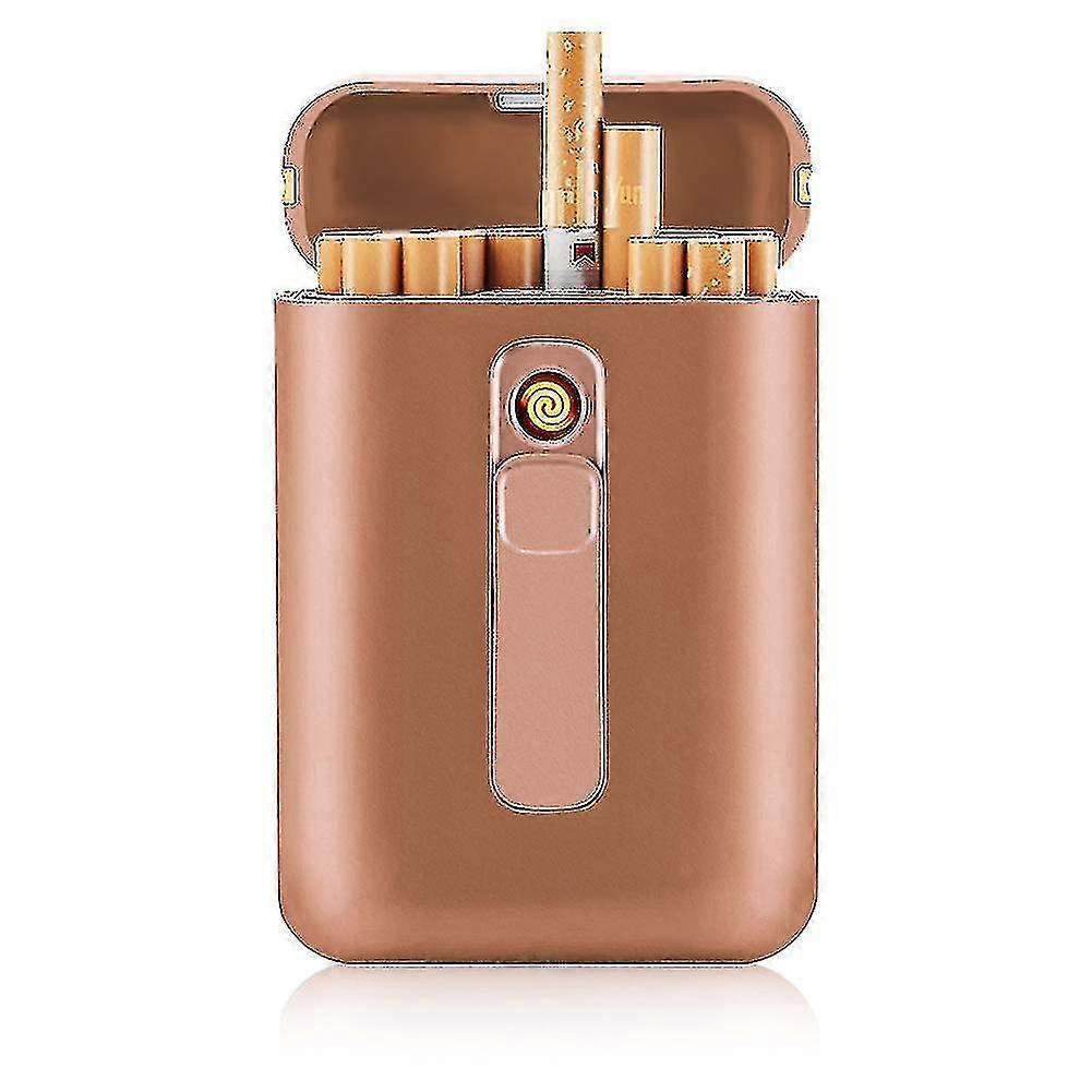 Cigarette Case With Lighter Cigarette Box Usb Lighter