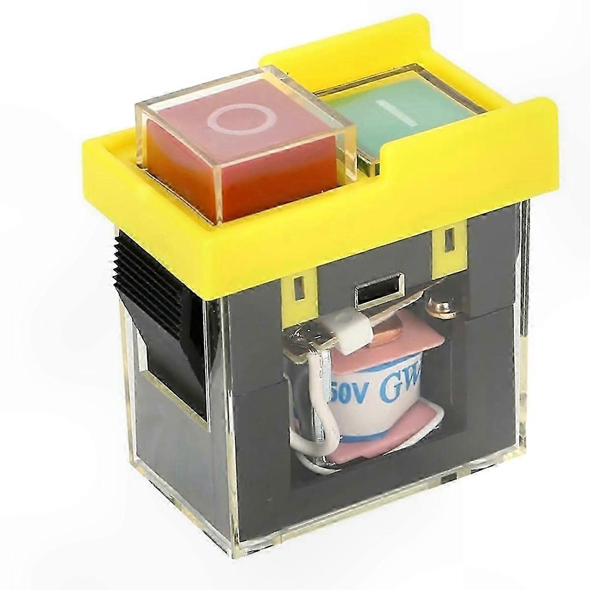 KJD6 5E4 250V 6A Universal Safety Switch: Electromagnetic Waterproof, Anti-Power Outage Tool Switch