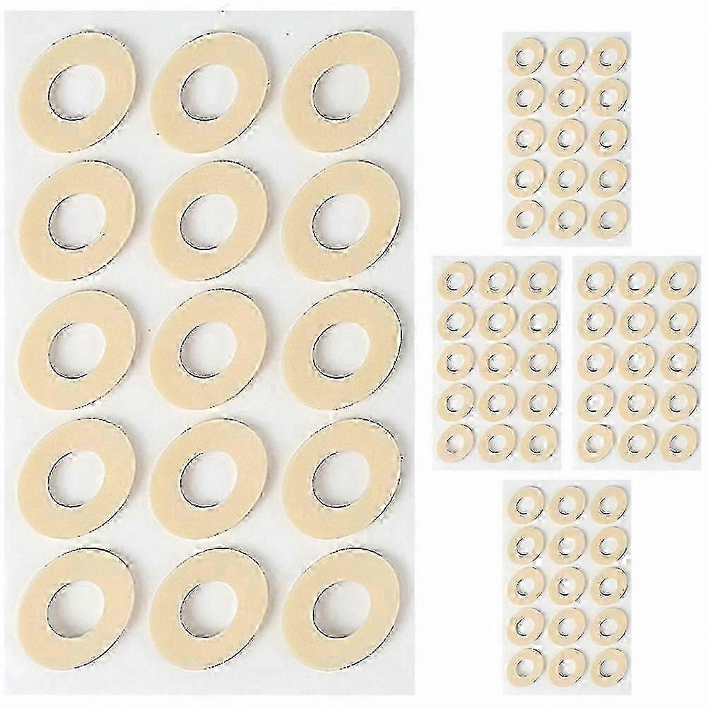 Round Hollow Callus Cushions, Corn Pads for Foot Care, 5 Sheets of Comfort Padding for Corns and Calluses
