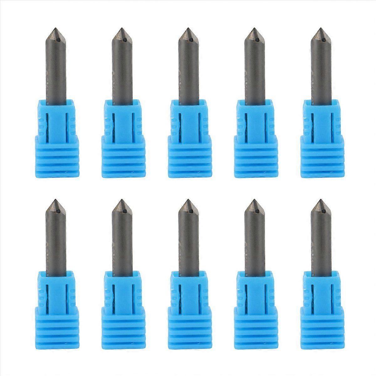 PCD Diamond Engraving Bits Engraver CNC Carving D6XL40X90degreeX0.4