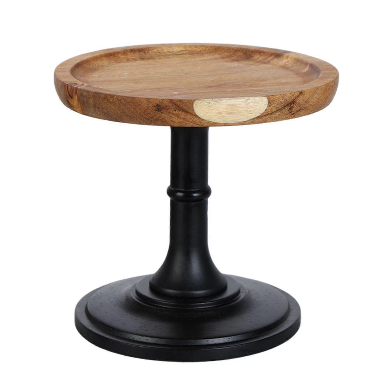 Round Cake Stand for Elegant Sushi Dessert Fruit and Snack Presentation