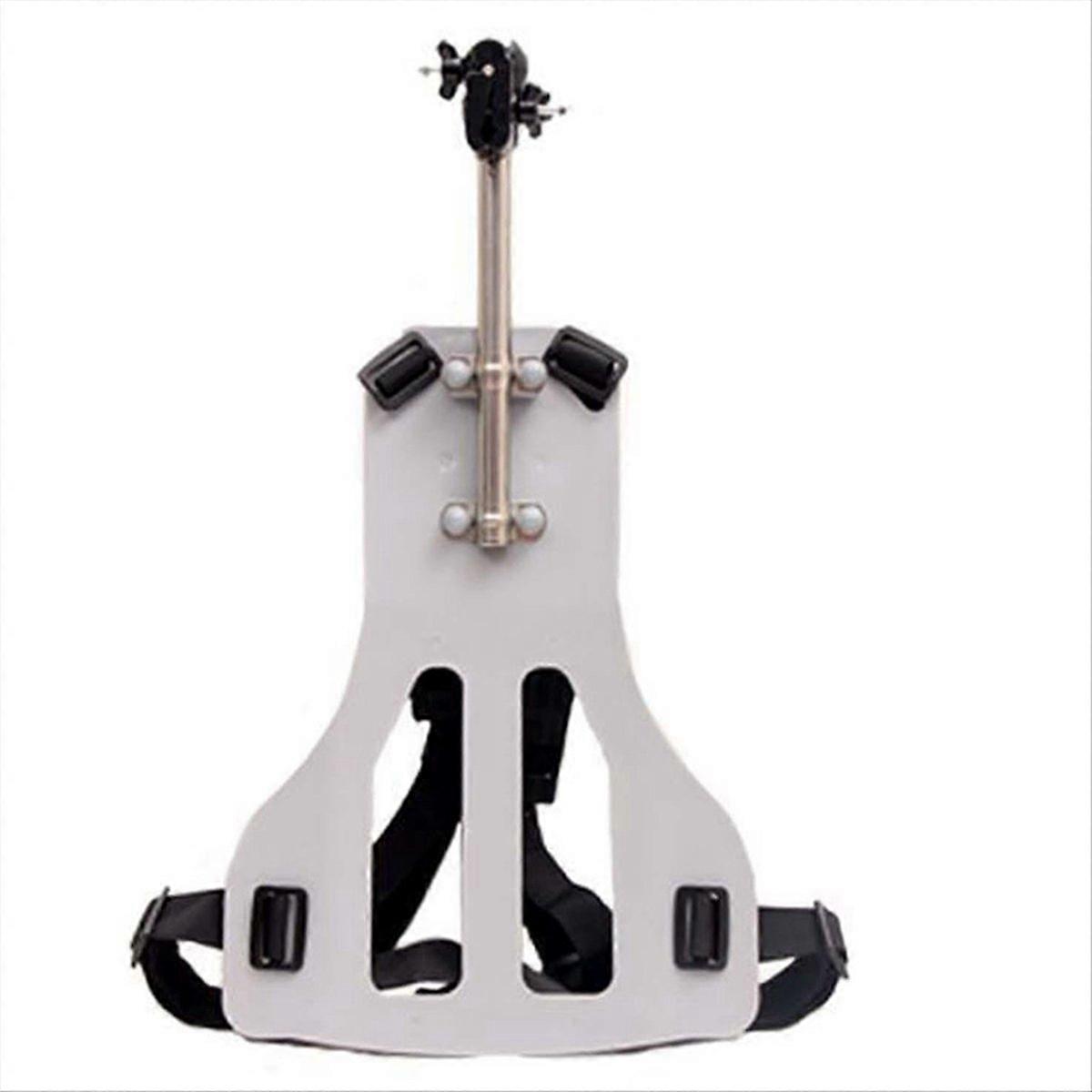 Wearable Umbrella Holder Portable Support Adjustable Bracket Gray