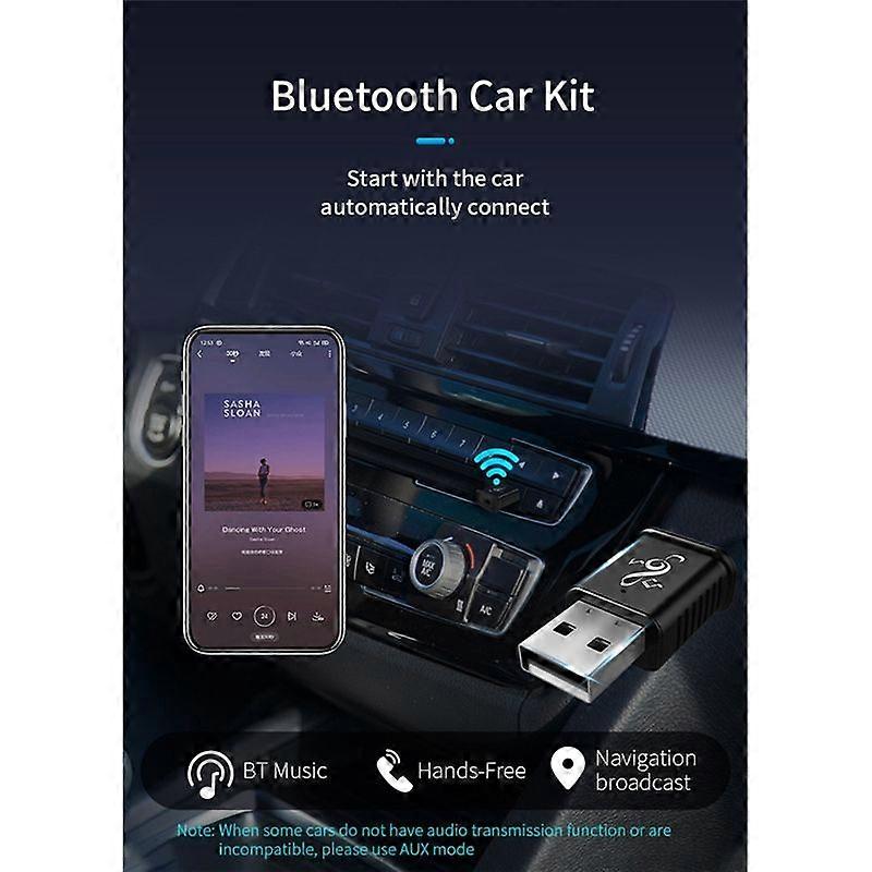 Mini USB Wireless Audio Adapter 5.0 Audio Receiver Stereo System USB 5.0 USB Audio Adapter Wireless