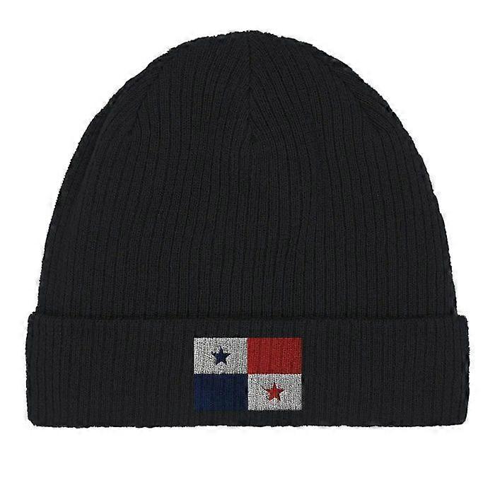 Panama Flag Cap in Black