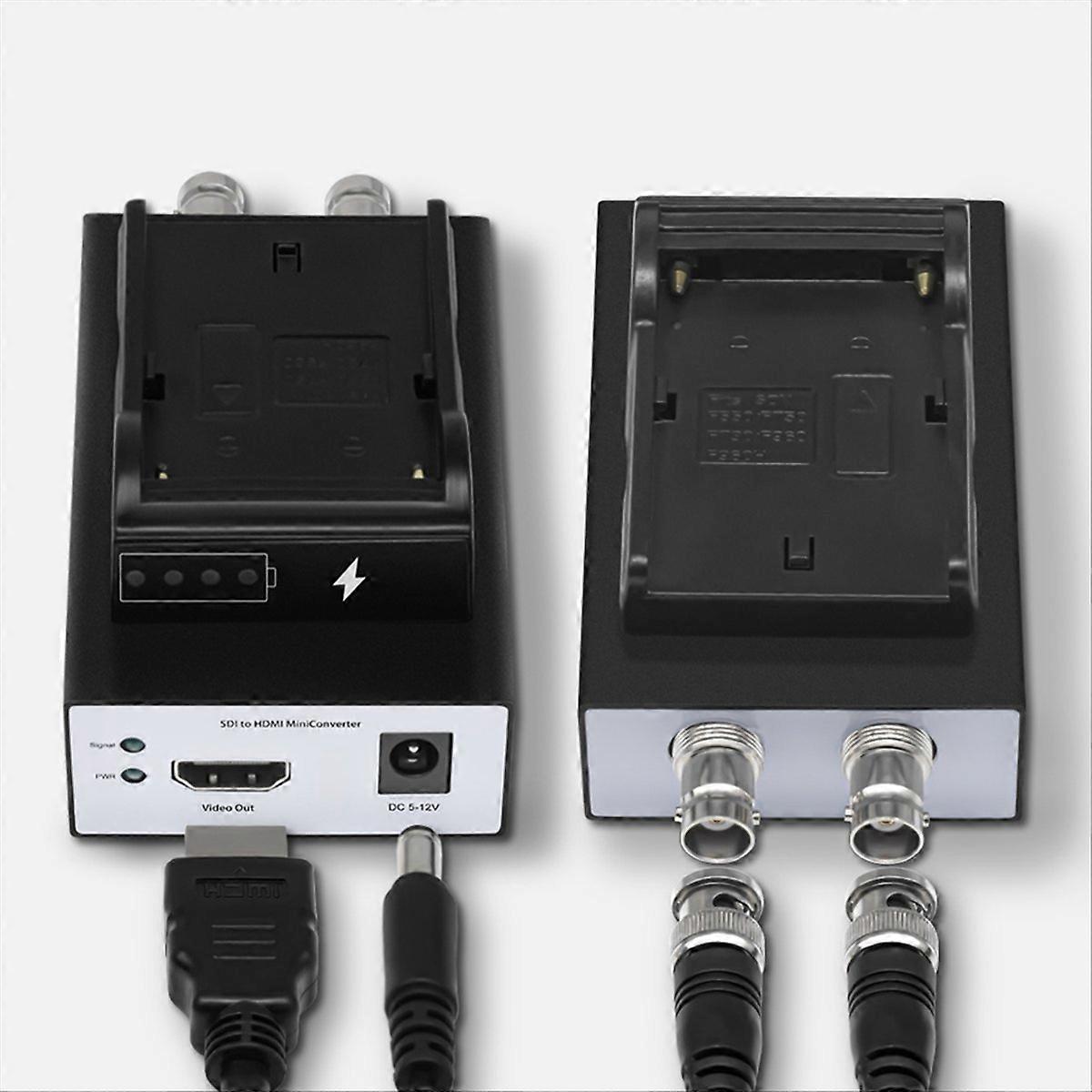 1080p Camera Cable Converter with Battery Socket(SDI to HDMI)