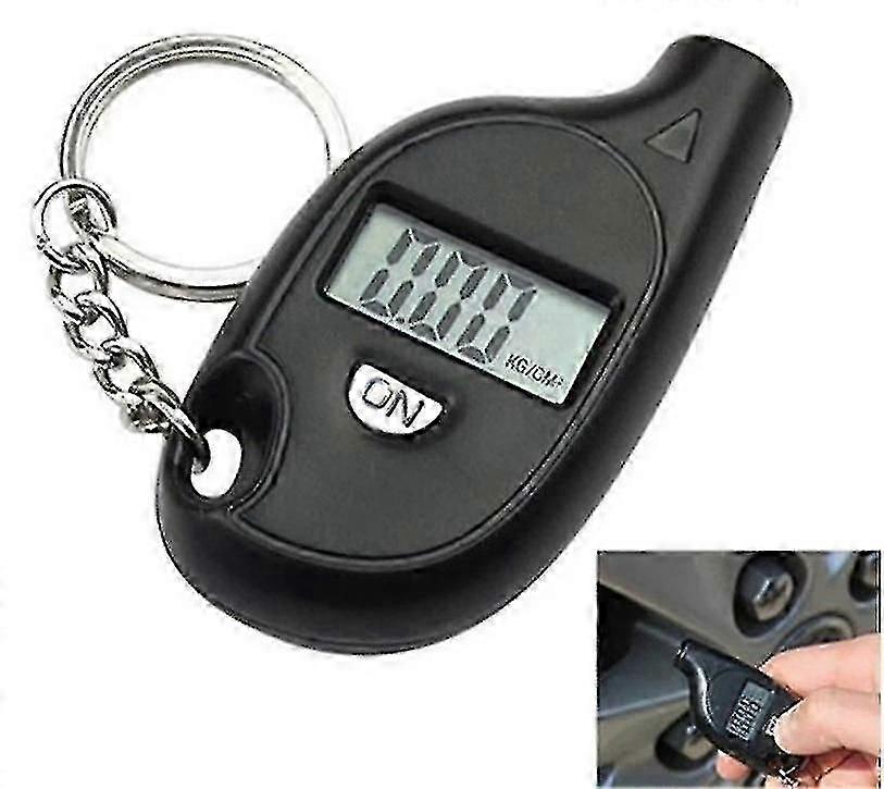 Portable Mini Lcd Display Digital Pressure Gauge For Car