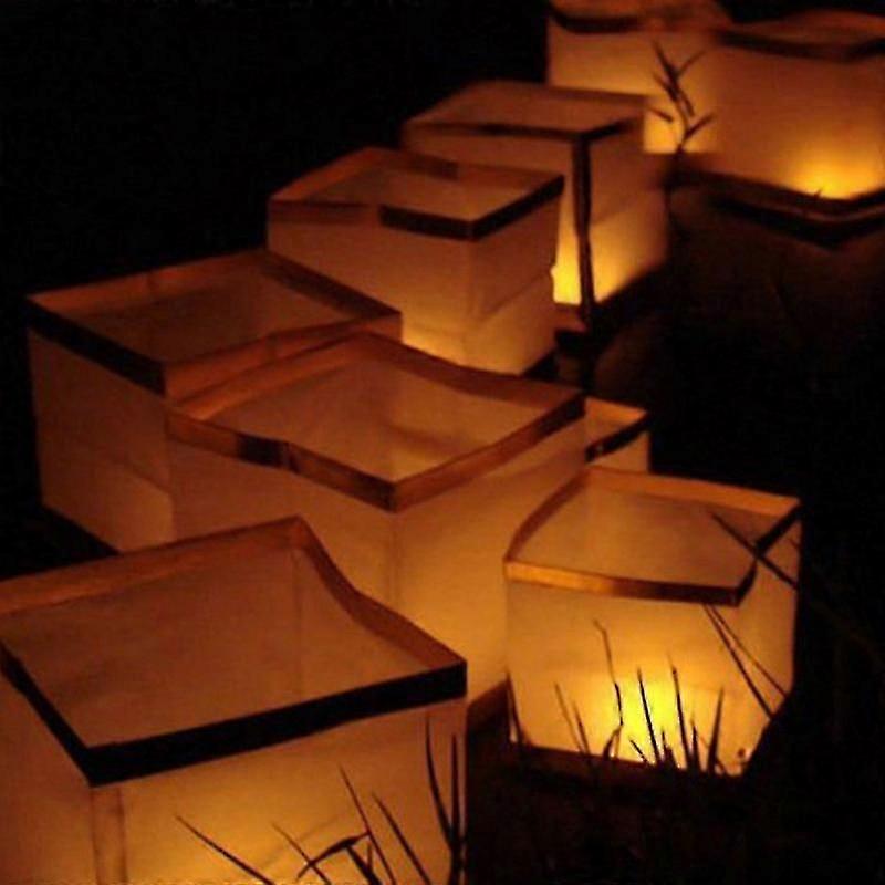 20pcs Unsinkable Floating Water Lantern