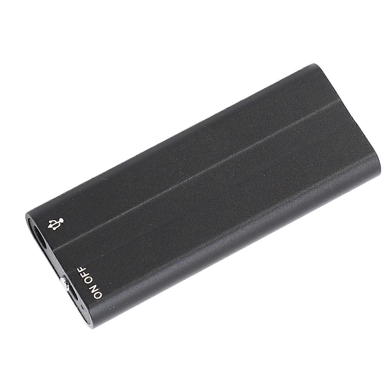 Digital Voice Recorder Compact HD Noise Reduction Bent Back Clip Portable Voice Activated Recorder for Meeting Class 32G 