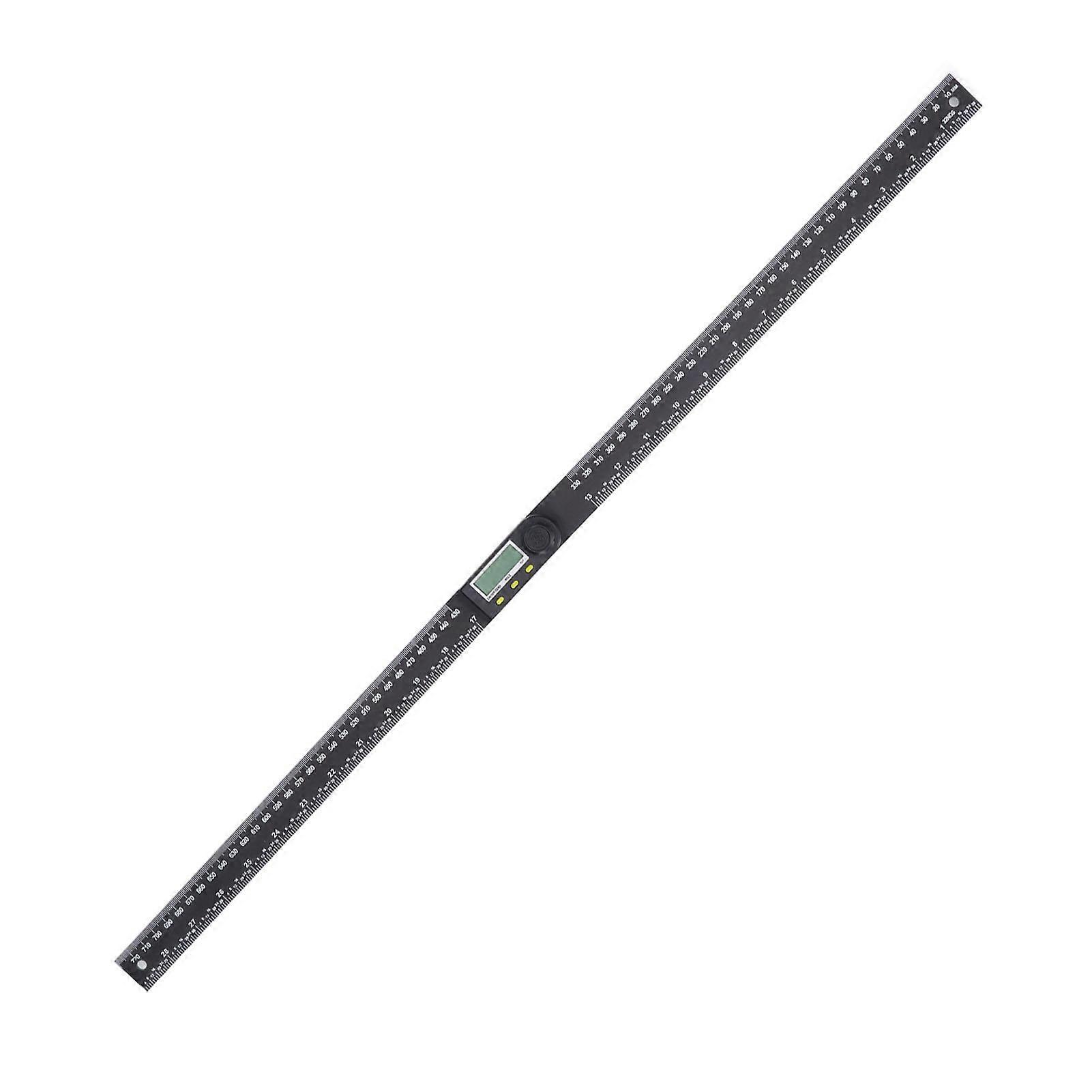 Electronic Angle Ruler LCD Digital Display Protractor Angle Finder with Battery 0‑300mm 0‑360 Degree 