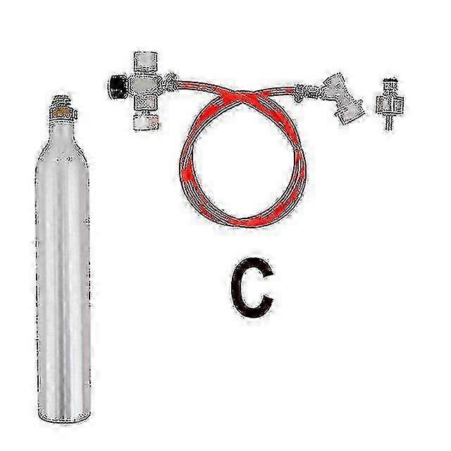 Soda Carbonating Kit Carbonate Soda, Make/soda/water/juice/beer/bubble Water Use A Standard 2 Liter Soda Bottle.-Yvan