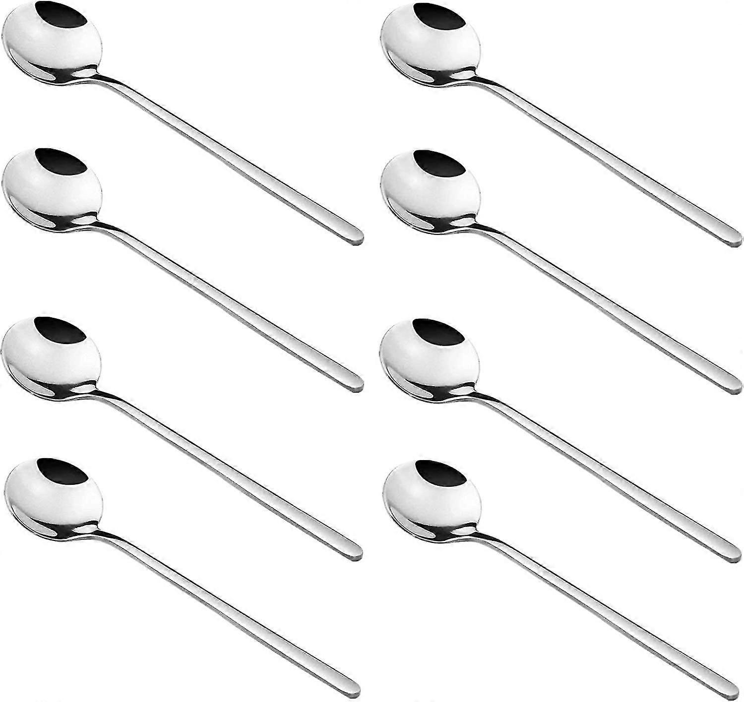 Confezione da 18 cucchiai per caffè espresso in acciaio inossidabile, set di mini cucchiaini, 5,1 pollici