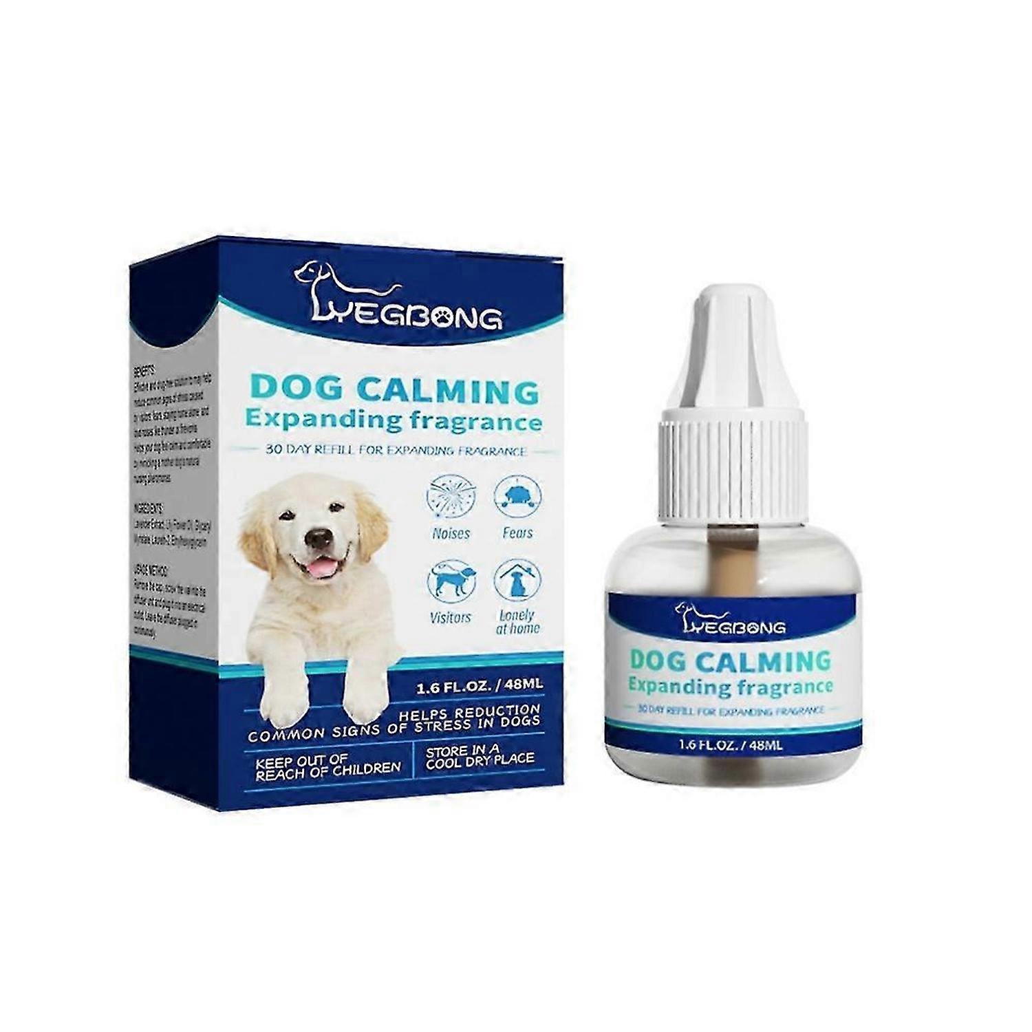 1-3x Dog Calming Pheromone Diffuser Refill Relieve Anxiety Stress Barking Chewing