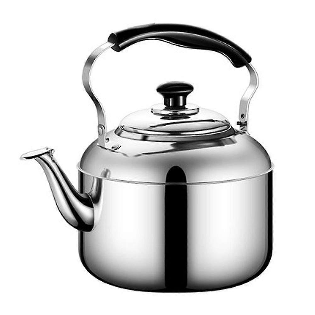 Kettle Induction Compatible Stovetop Whistling Kettle With Insulated Handle, Gas Hob Safe, 7L Teapot Coffee Pot