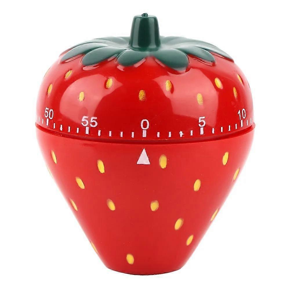 Red Kitchen Timer Plastic Time Reminder Cute Countdown Reminder  Kitchen Tools