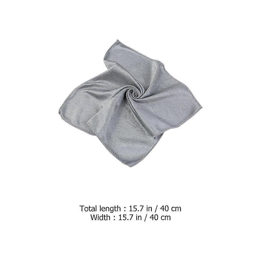 Microfiber Cleaning Cloths Glass for Windows Mirrors Assorted Color Durable Material 3Set