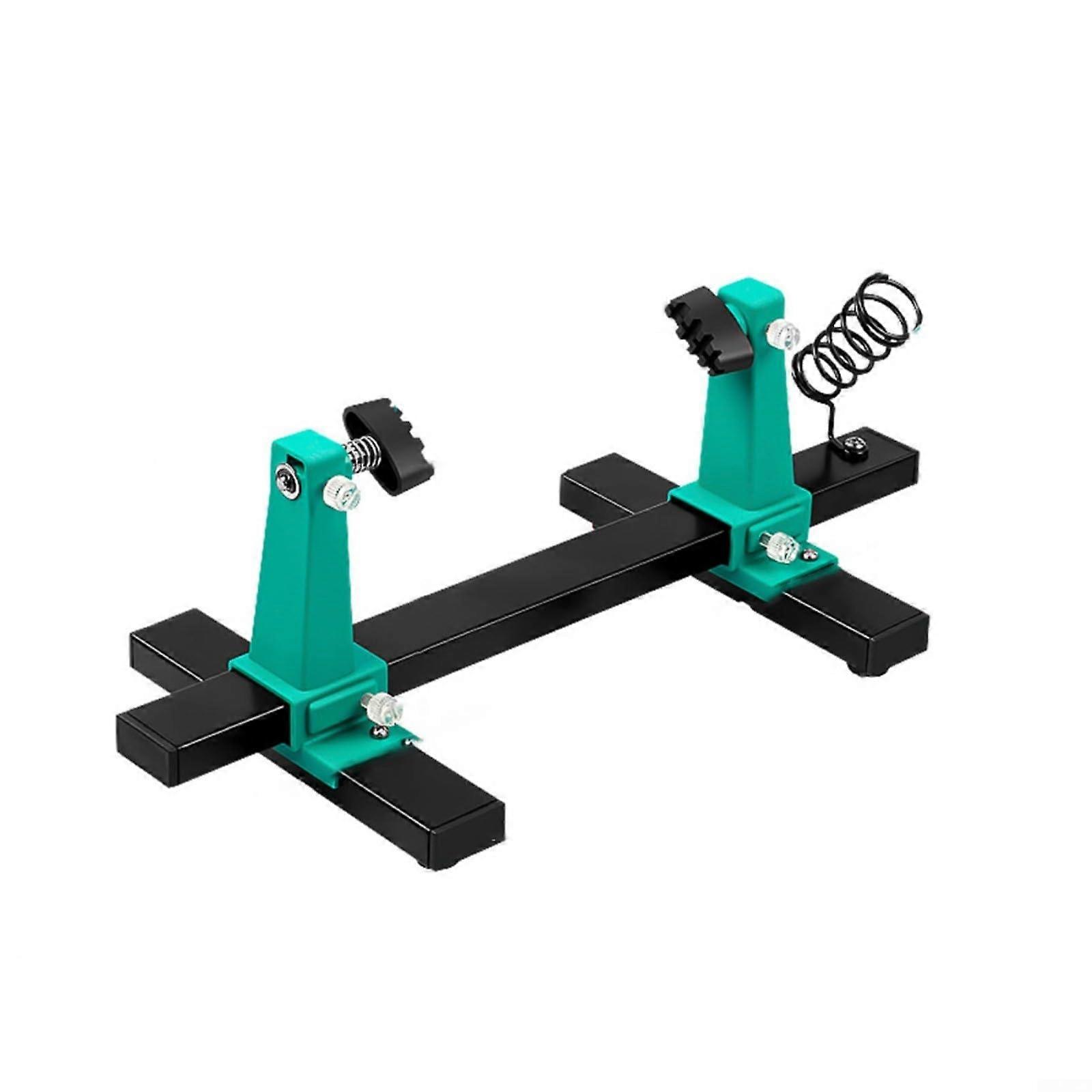Adjustable PCB Circuit Board Holder with 360° Rotation and Soldering Iron Stand for