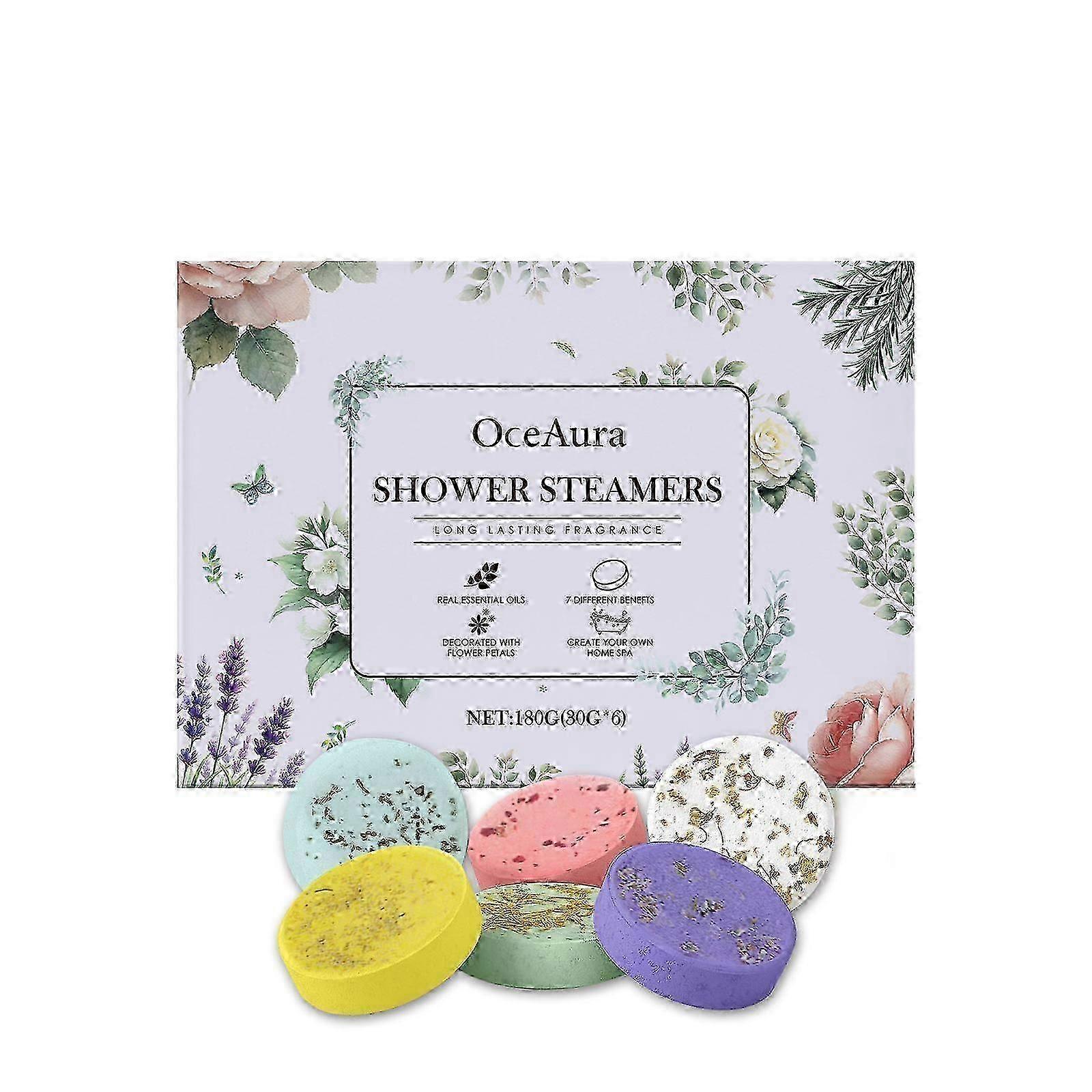 Aromatic Steam Shower Tablets - Moisturizing Fragrance For Relaxing Bath Experience