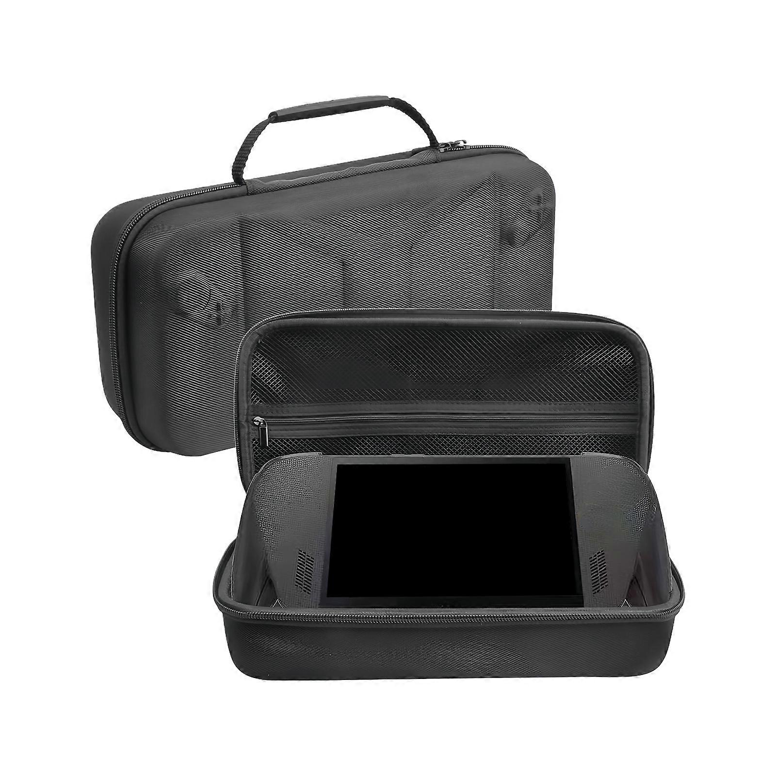 Textured Carrying Case Padded Interior Multiple Functional Storage Compartments Easy to Use for Game Consoles Multicolor