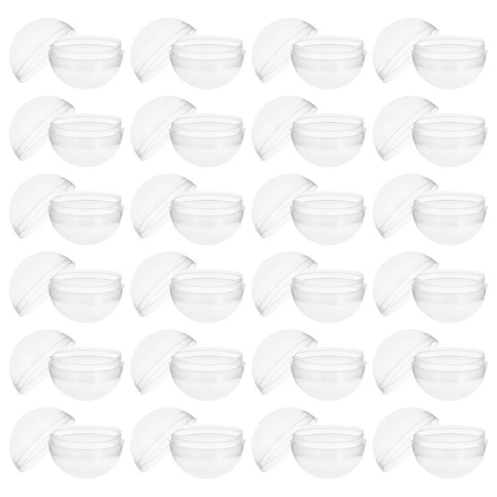 Transparent Vending Machine Capsules Plastic for Storage Use 100Pcs