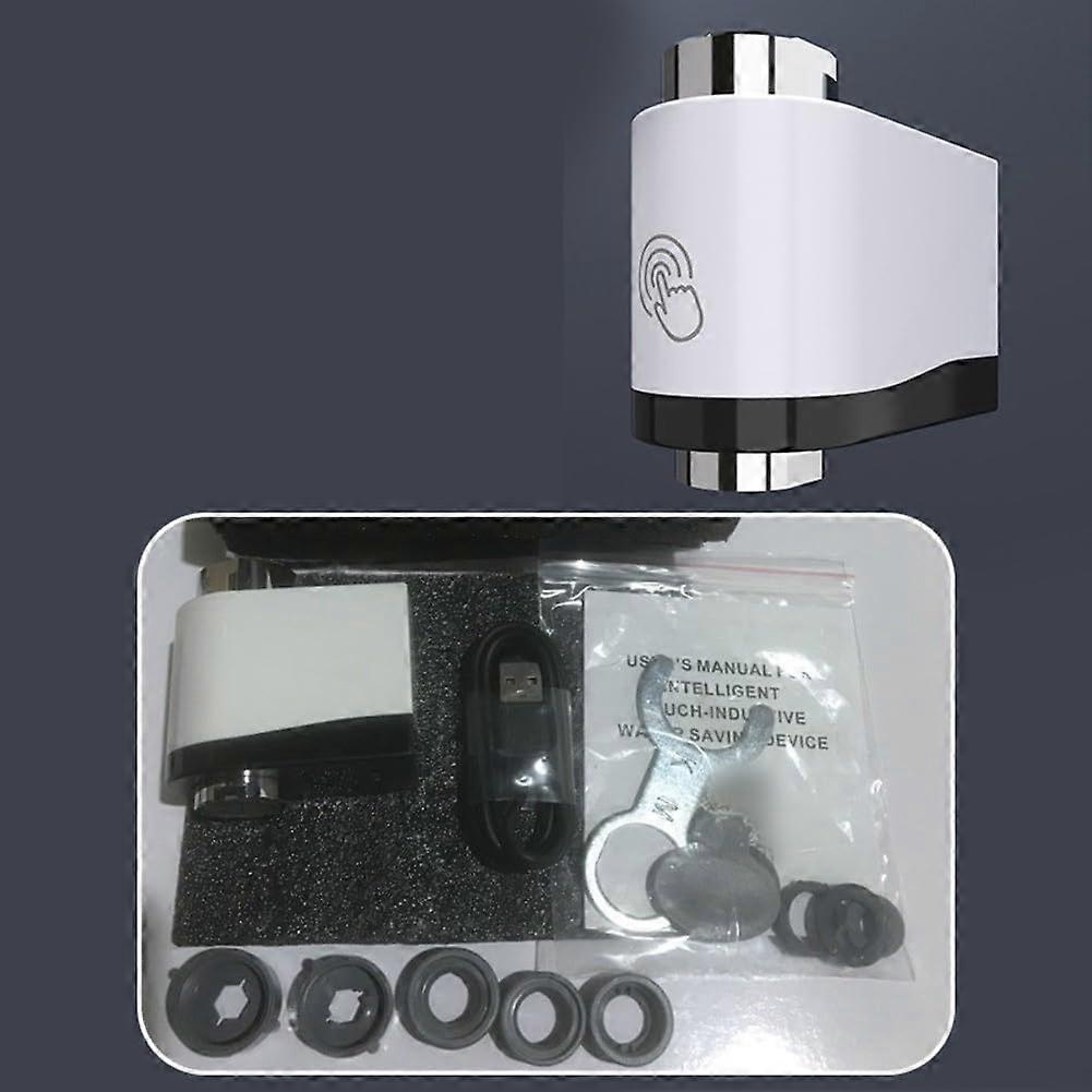 Smart Faucet Sensor, Sensor Faucet, Touchless WaterSaving, 1 Pack, For Kitchens And Bathrooms, Water Flow Control