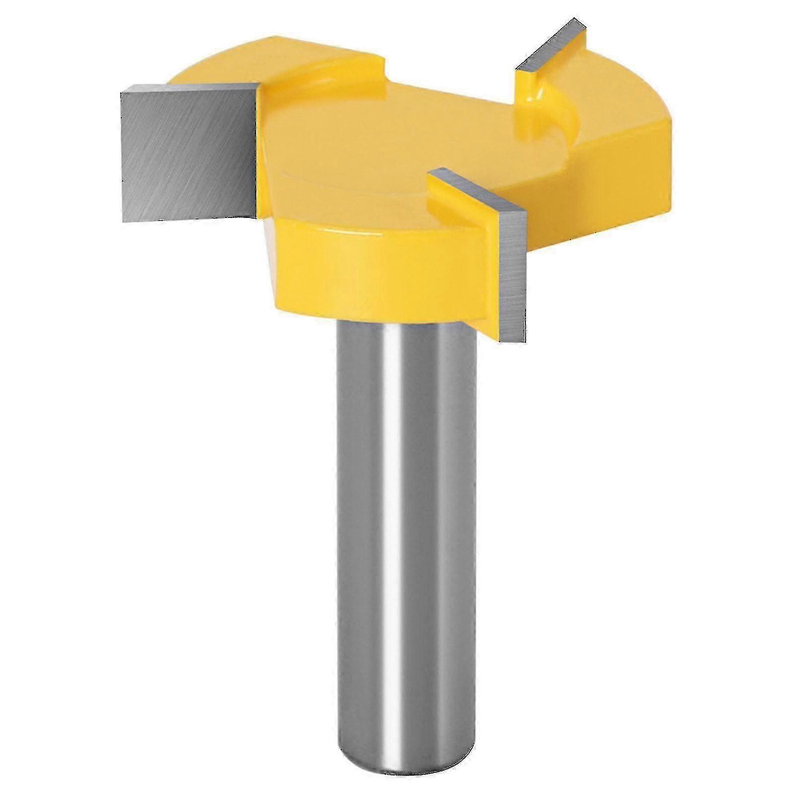 Spoilboard Surfacing Router Bits 12mm Shank 3-wings Slab Flattening Router Bit Planing Bit Wood Milling Cutter Planer Woodworking Tool f74