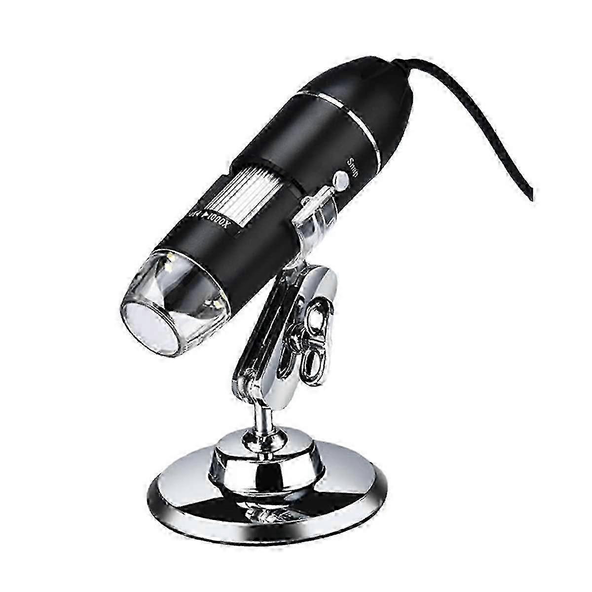 Lab Microscope Slides Adjustable 1000X/1600X USB Digital Microscope Camera 3 in 1