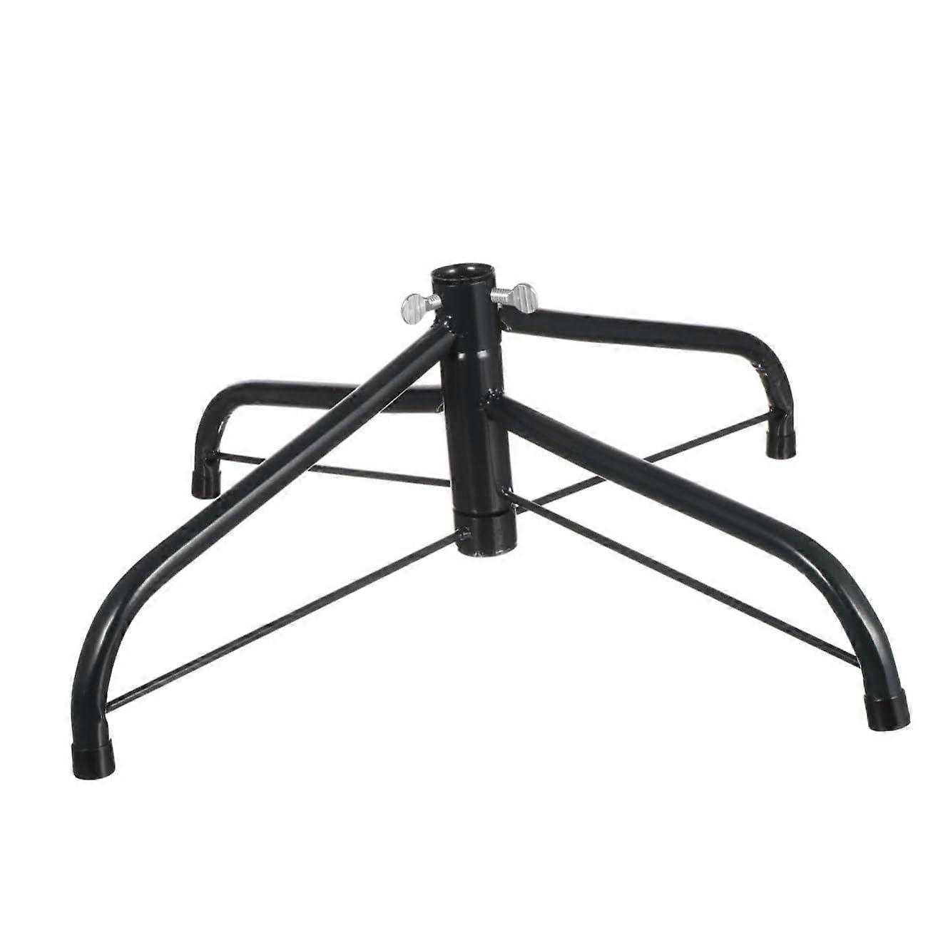 Christmas Tree Stand for Artificial Trees – Universal Folding Metal Base for Holiday Home Décor