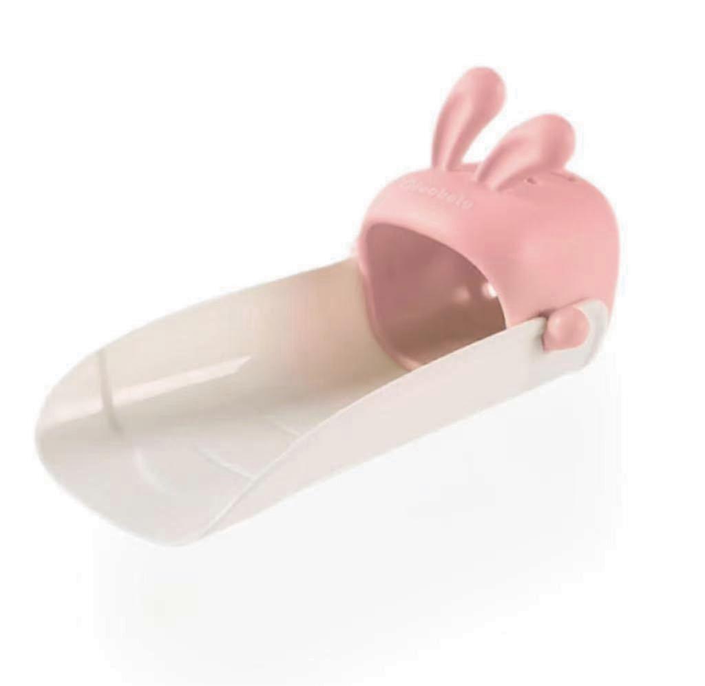 Kids Faucet Extender with Cute Animal Design, Splash-Proof Silicone Tap Attachment for Toddlers