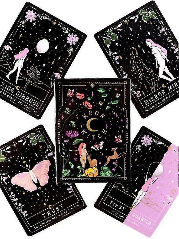 Moon Witch Oracle Cards Deck - Lunar Divination & Guidance