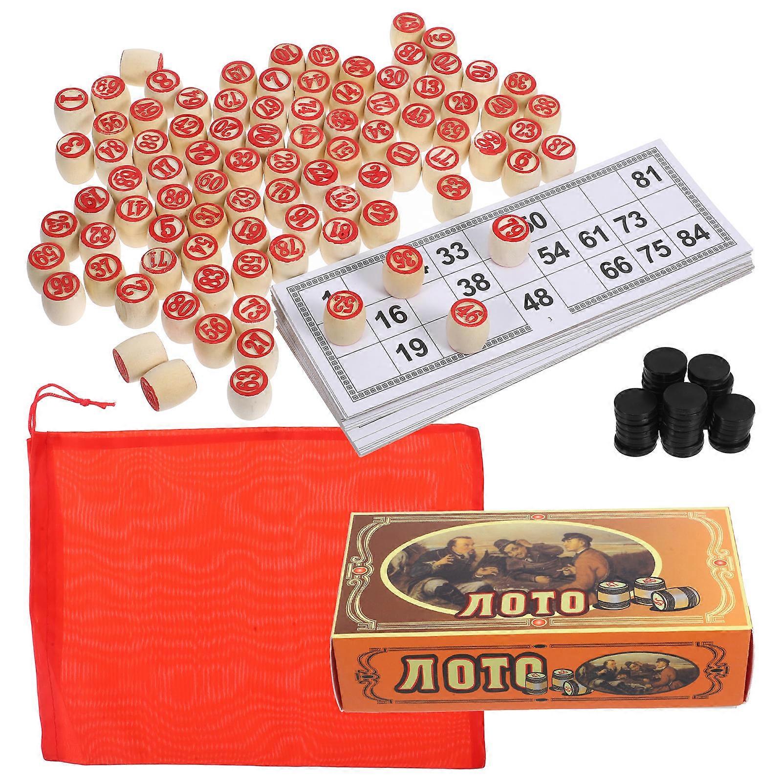 Wooden Board Game Party Game Set 1Set Included