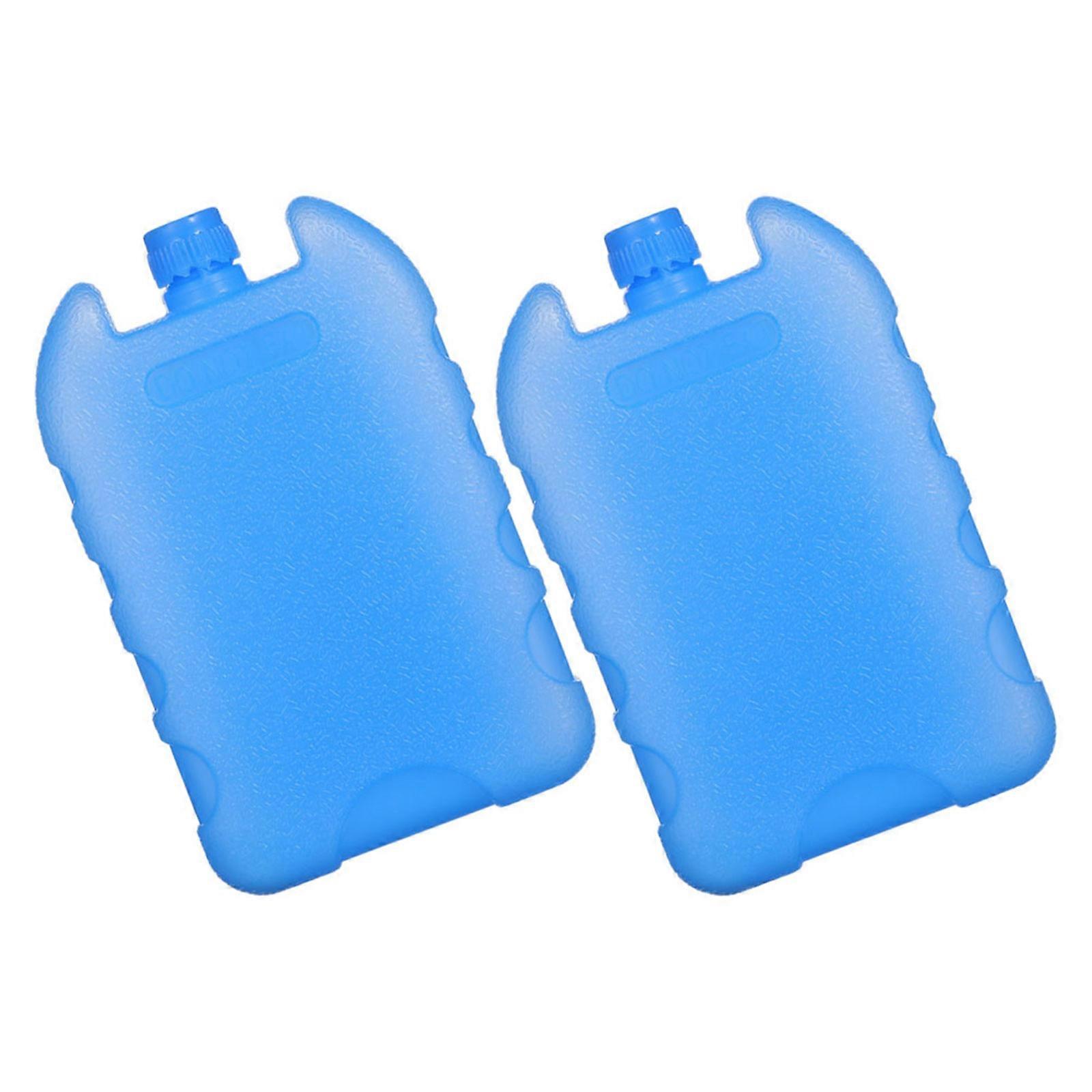 2Pcs Reusable Ice Packs for Coolers Freezer Packs Blocks